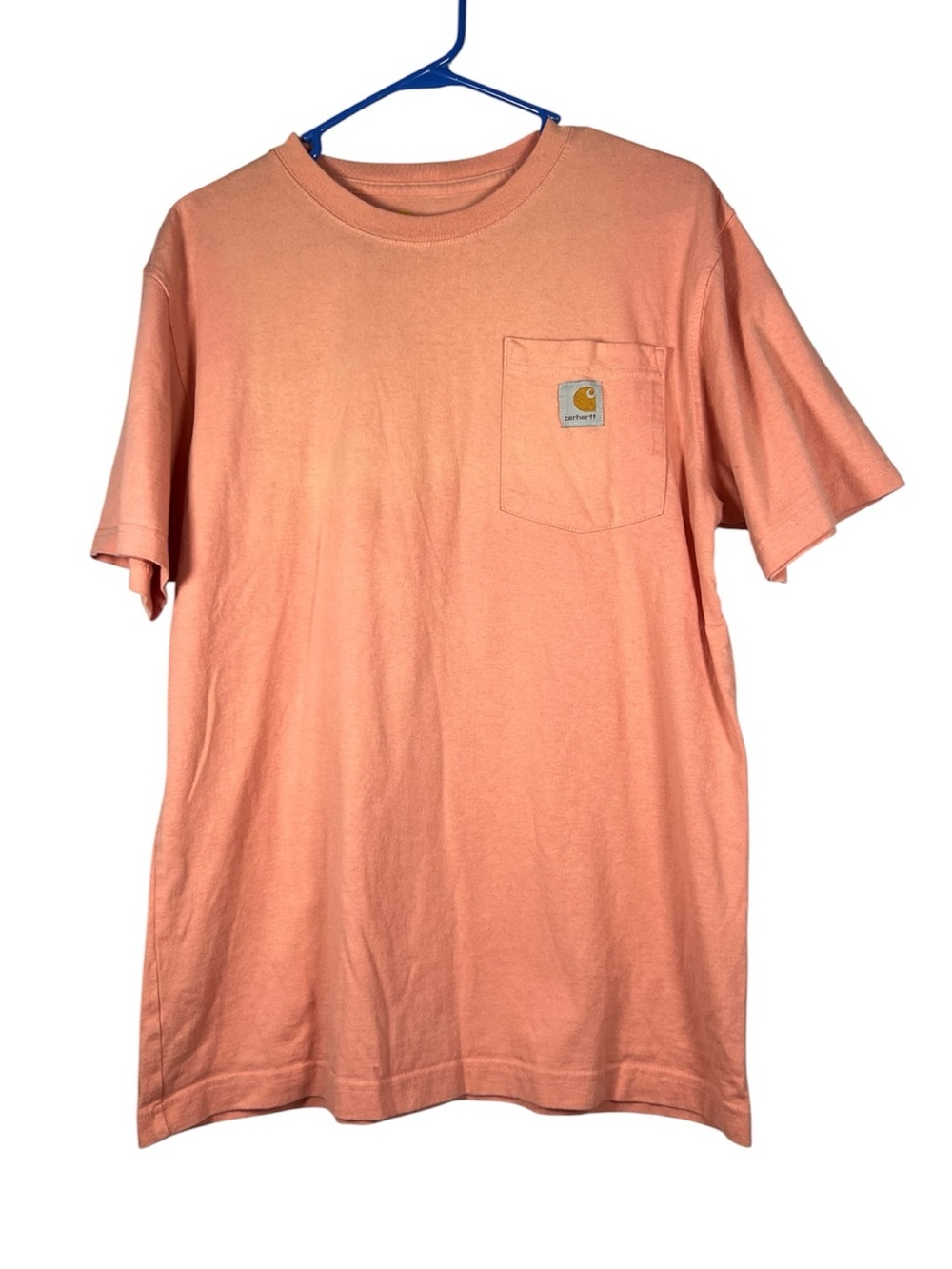 Carhartt Original Fit Salmon Color Pocket Tee Small